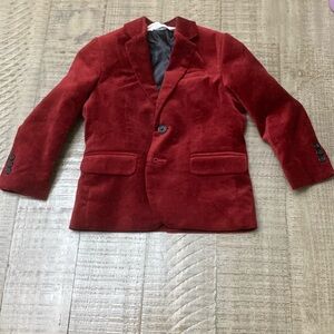 H&M Toddler Body Velvet Holiday Blazer